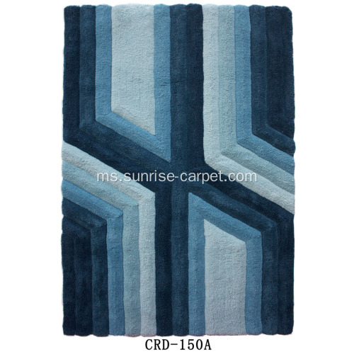 Rug 3D Microfiber lembut